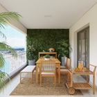 Mesa Madeira Eucalipto Retangular Yasu 75x100cm Naterial