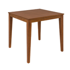 Mesa Madeira London Quadrada 70cm Amarela