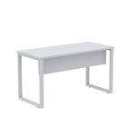 Mesa Madeira M134/60p25tub 134cm Industrial Cinza Cinza