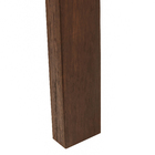 Mesa Madeira Quadrada Ipanema 75x85x85cm Marrom Buztke