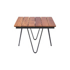 Mesa Madeira Quadrada Tarsila 45x62x62cm Marrom Tramontina