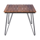 Mesa Madeira Quadrada Tarsila 75x88x88cm Marrom Tramontina