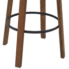 Mesa Madeira Redonda Verona 100x70cm Marrom Buztke