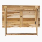 Mesa Madeira Retangular Tropicália 120x70x75cm Marrom Naterial