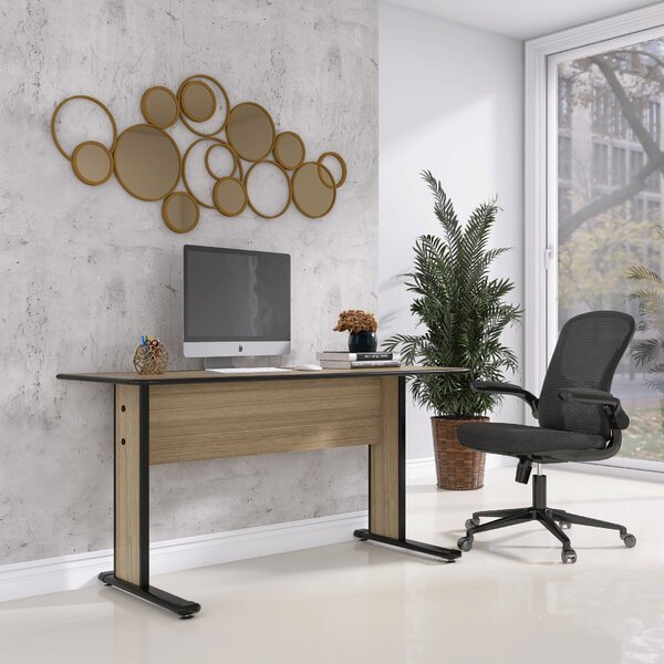 Mesa Madeira Secr 1210cm X 615cm X 750cm M X 120 Naturalle/pr