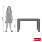 Mesa Madesa com Tampo de Madeira 5231