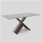 Mesa Madrid 160x90 Imbuia/off White