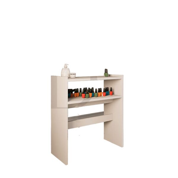 Mesa Manicure Com Prateleiras Com Suporte