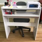 Mesa Manicure Prateleira Esmaltes C/ Nichos