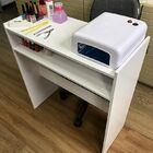 Mesa Manicure Prateleira Esmaltes C/ Nichos