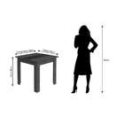 Mesa Mdf Com Tampo Suly Cimol