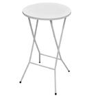 Mesa Mesinha Alta Dobravel Bistro Em Aço Para Bar E Sacada Br