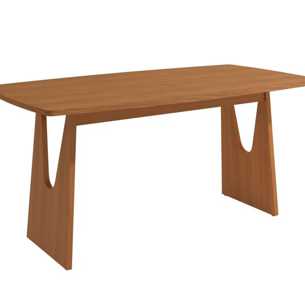 Mesa Mila Para Sala De Jantar Premium Canela