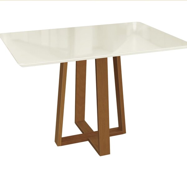 Mesa Mira Para Sala De Jantar Premium Off White
