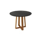 Mesa Mira Para Sala De Jantar Premium Preto Fosco