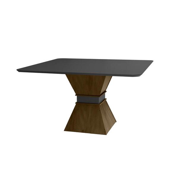 Mesa Mônaco 1,36m Carvalho/cinza Dobuê