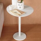 Mesa Monopé Orgânica 64x50cm Branco