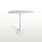 Mesa Monopé Orgânica 64x50cm Branco