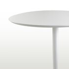 Mesa Monopé Orgânica 64x50cm Branco