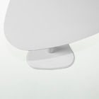 Mesa Monopé Paleta Laqueada Para Sala 48x50cm - Branca