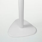 Mesa Monopé Paleta Laqueada Para Sala 48x50cm - Branca