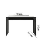 Mesa Montessoriana Atividade Estudo Infantil 100% Mdf Preto