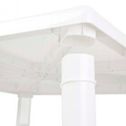 Mesa Mor De Plástico Quadrada Desmontável 15151401