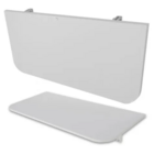 Mesa Multiuso Mdp Branca Dobrável Para Cozinha Compacta Estil