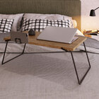 Mesa Multiuso Tube Para Notebook Vermont E Preto Fosco - D'ro