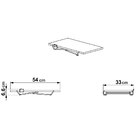 Mesa Multiuso Tube Para Notebook Vermont E Preto Fosco - D'ro