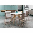 Mesa Mvr-1982  Off White/freijó