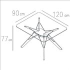 Mesa Mvr-1982  Off White/freijó