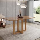 Mesa Natalí Para 6 Lugares Tampo De 160cm Canto Arredondado C