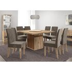 Mesa New Napoli C/ Tampo De Madeira - Dj Móveis - Rustico Yor