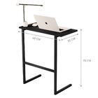 Mesa Notebook Pés Ferro Valência Preto