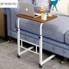 Mesa Notebook Rodinhas Altura Ajustavel Home Office Multifunc