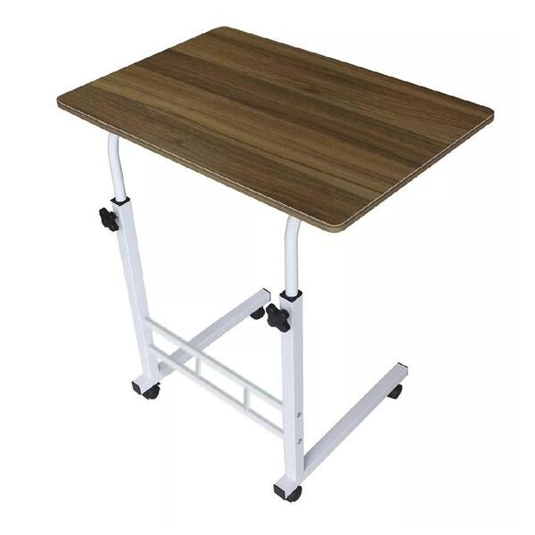 Mesa Notebook Rodinhas Altura Ajustavel Home Office Multifunc