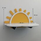 Mesa Nuvem 1 Cadeira Infantil Sol Branco