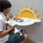 Mesa Nuvem 1 Cadeira Infantil Sol Branco