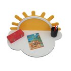 Mesa Nuvem 1 Cadeira Infantil Sol Branco