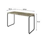 Mesa Office 120x60x75cm Round