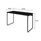 Mesa Office 120x60x75cm Round