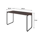 Mesa Office 120x60x75cm Round