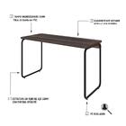 Mesa Office 120x60x75cm Round