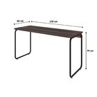 Mesa Office 135x60x75cm Round