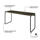 Mesa Office 150x60x75cm Round