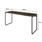 Mesa Office 150x60x75cm Round