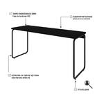 Mesa Office 150x60x75cm Round