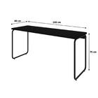 Mesa Office 150x60x75cm Round