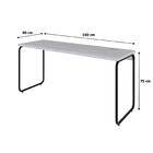 Mesa Office 150x60x75cm Round